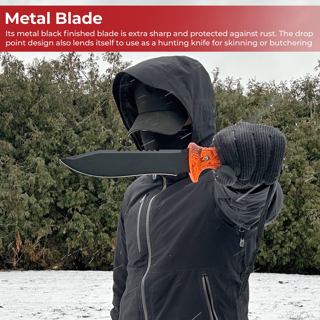 Saw Back Bowie Knife