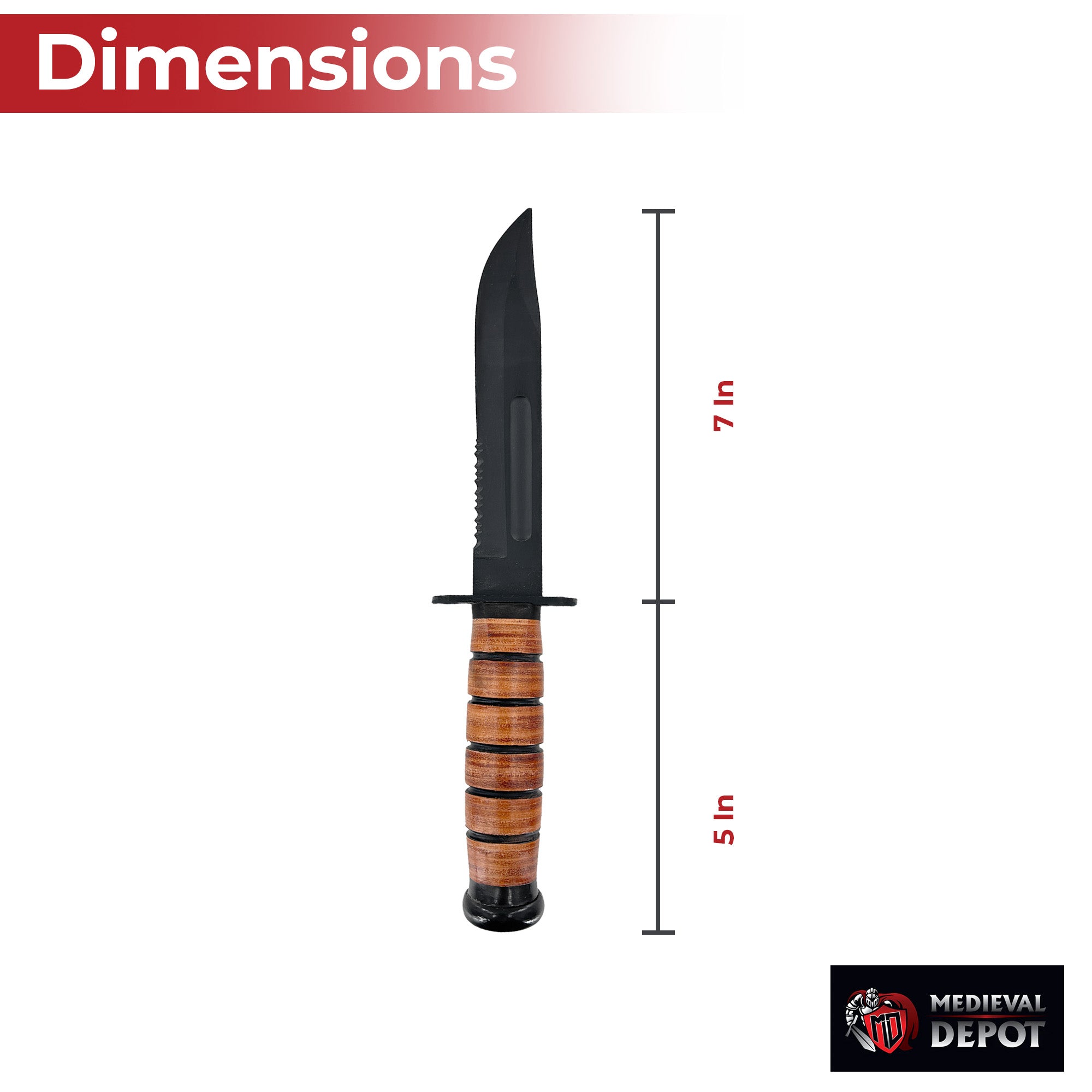 Military Utility Survival Knife