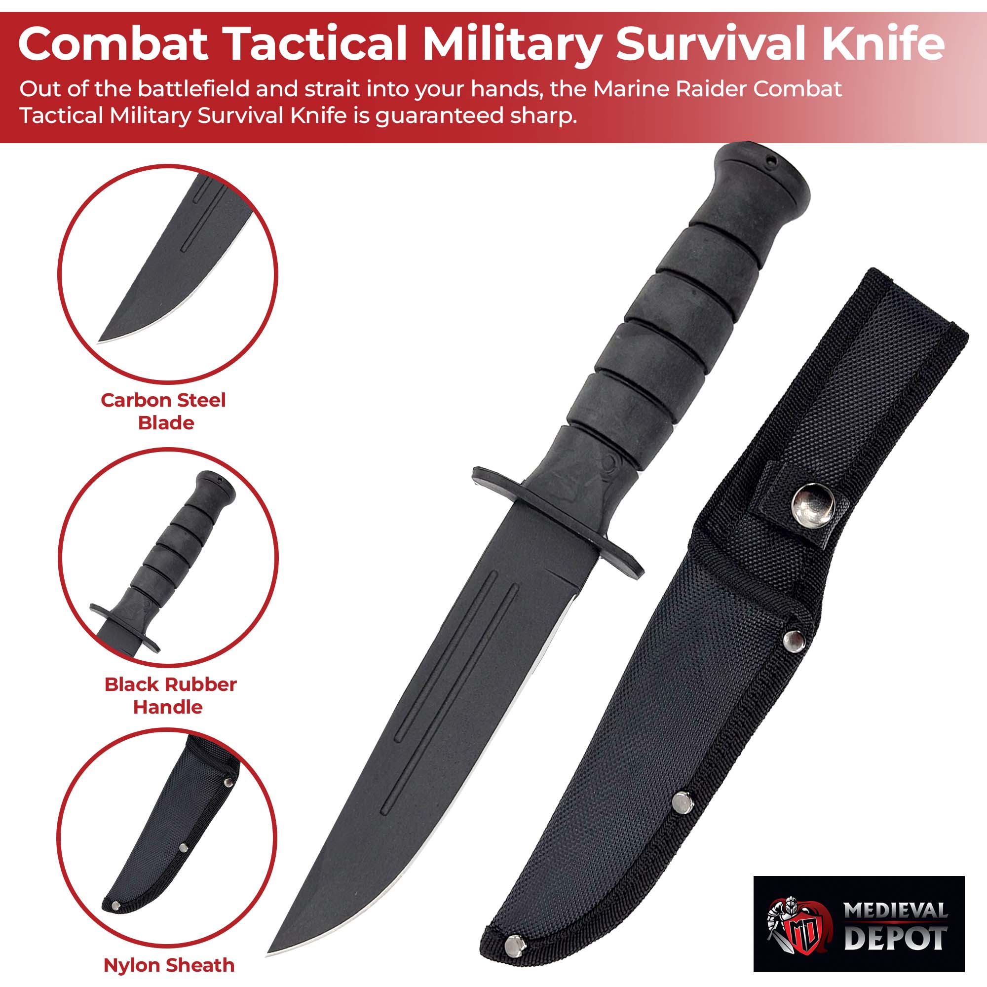 Military Survival Knife